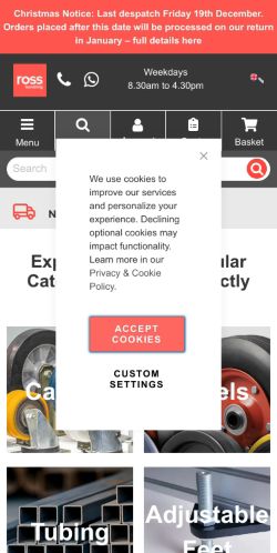 Mobile page screenshot