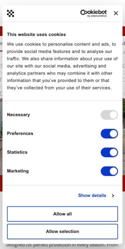 Mobile page screenshot