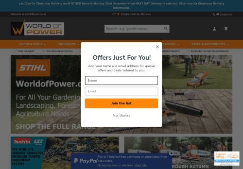 Desktop page screenshot