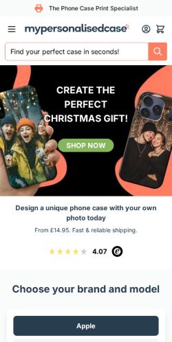 Mobile page screenshot