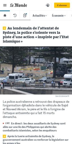 Mobile page screenshot