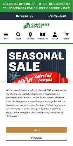 Mobile page screenshot