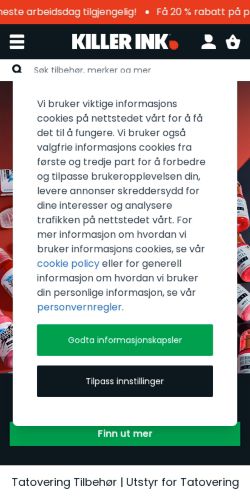 Mobile page screenshot