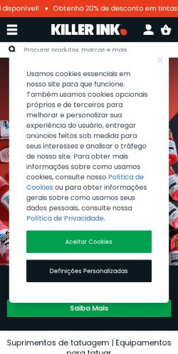 Mobile page screenshot