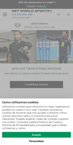 Mobile page screenshot