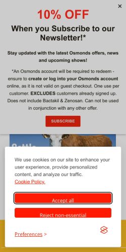 Mobile page screenshot