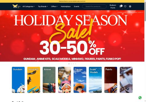 Desktop page screenshot