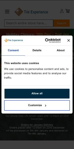 Mobile page screenshot