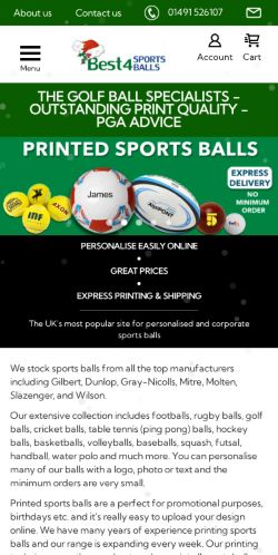 Mobile page screenshot