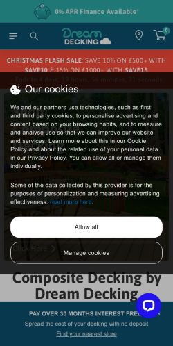 Mobile page screenshot