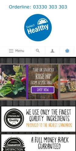 Mobile page screenshot