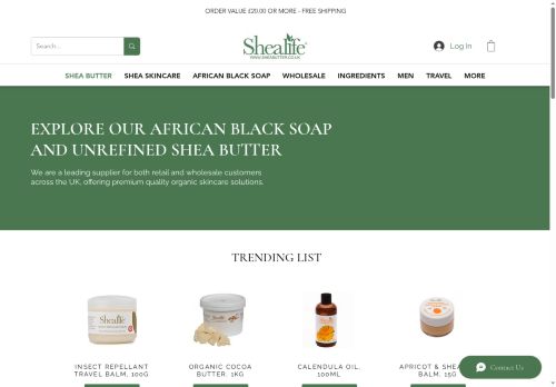 Desktop page screenshot