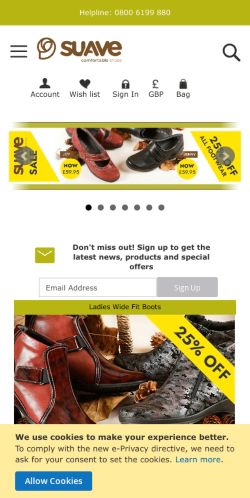 Mobile page screenshot