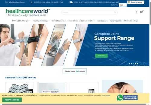 Desktop page screenshot