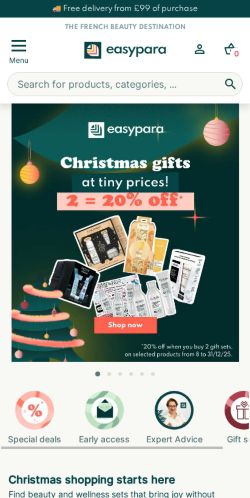 Mobile page screenshot