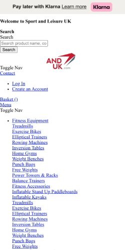 Mobile page screenshot