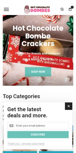 Mobile page screenshot