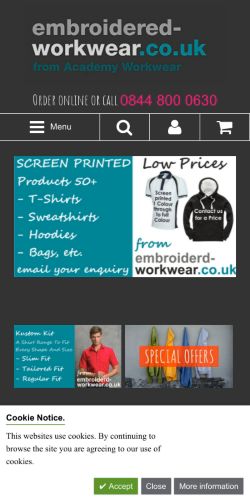 Mobile page screenshot