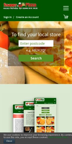 Mobile page screenshot