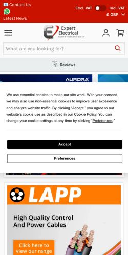 Mobile page screenshot