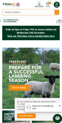 Mobile page screenshot