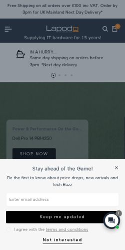 Mobile page screenshot