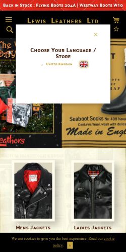 Mobile page screenshot