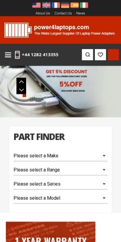 Mobile page screenshot