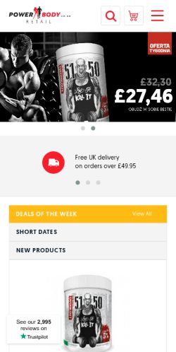 Mobile page screenshot