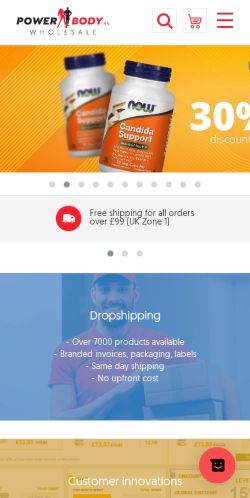 Mobile page screenshot