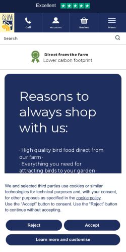 Mobile page screenshot