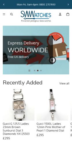 Mobile page screenshot