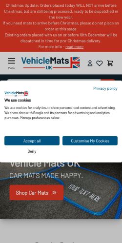 Mobile page screenshot