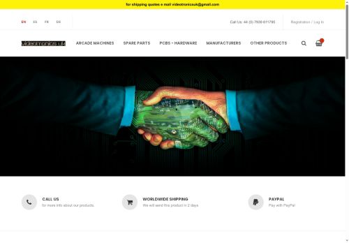 Desktop page screenshot