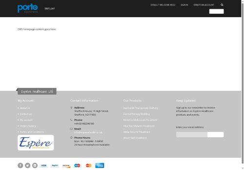 Desktop page screenshot