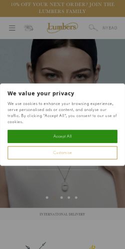 Mobile page screenshot