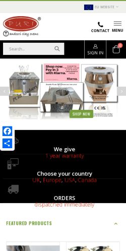 Mobile page screenshot