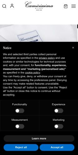 Mobile page screenshot