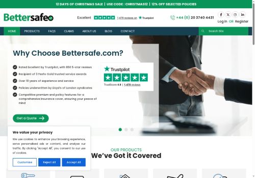 Desktop page screenshot