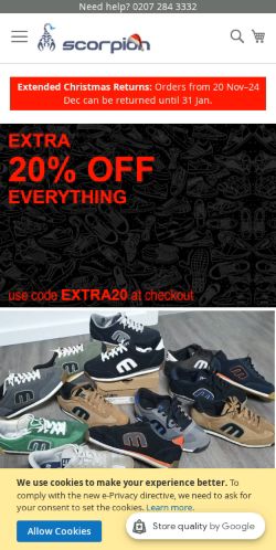 Mobile page screenshot