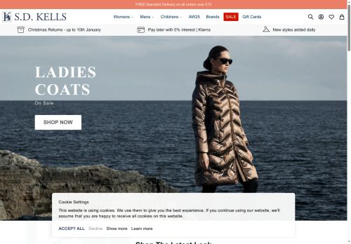 Desktop page screenshot