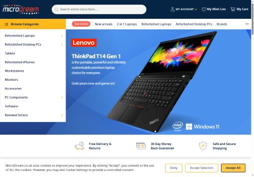 Desktop page screenshot