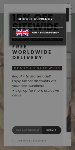 Mobile page screenshot