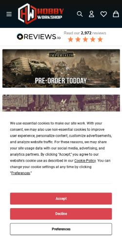 Mobile page screenshot