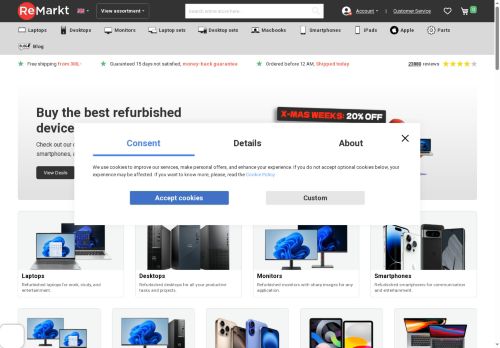 Desktop page screenshot