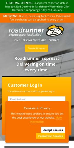 Mobile page screenshot