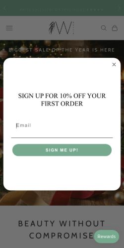 Mobile page screenshot