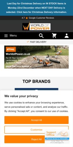 Mobile page screenshot