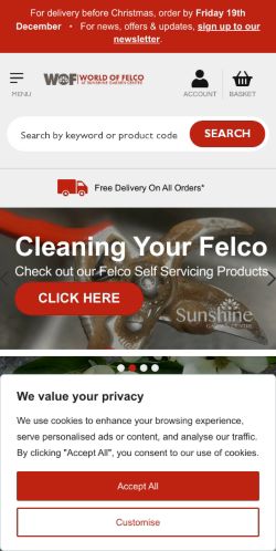 Mobile page screenshot