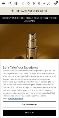 Mobile page screenshot